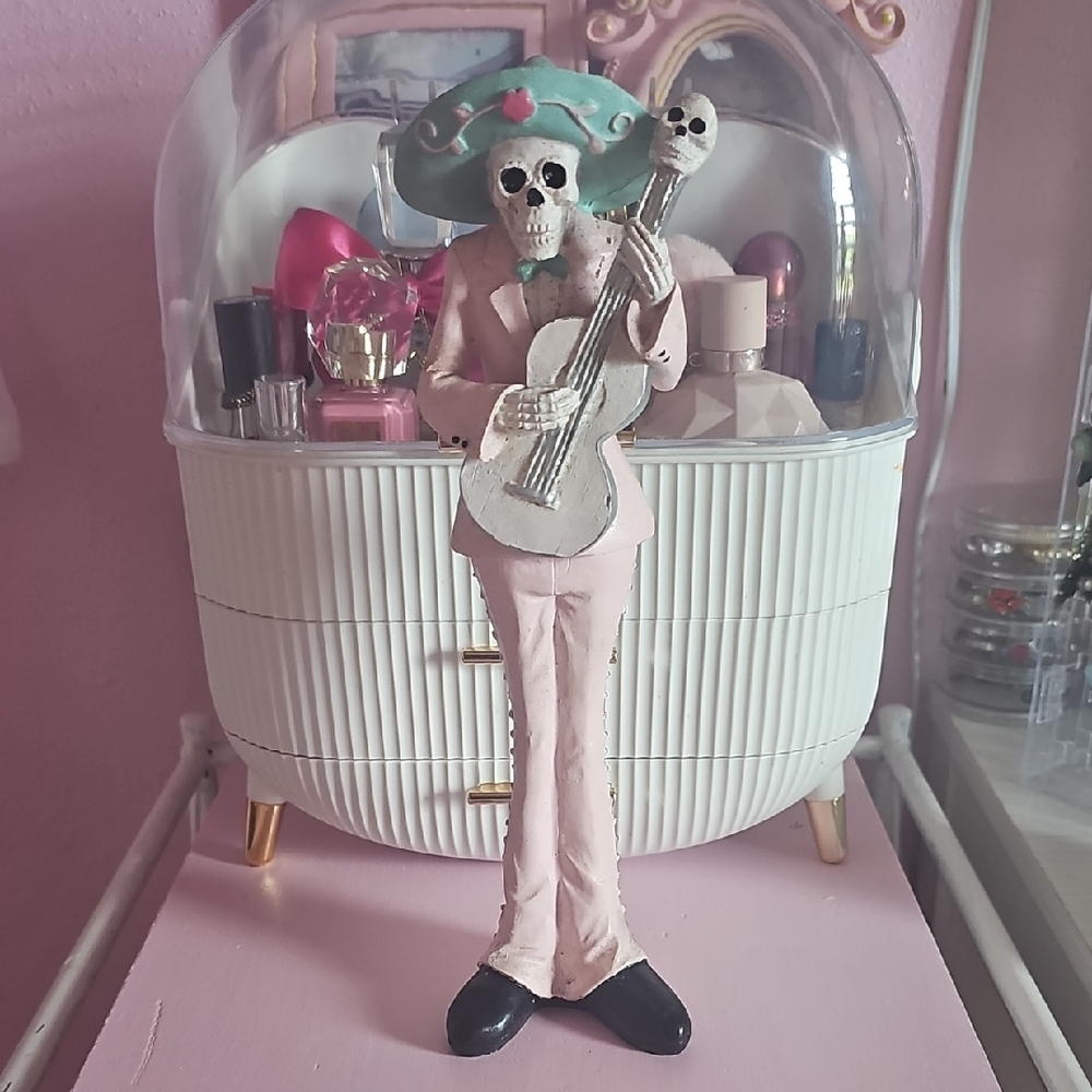 COPY - KATRINA Skeleton Figurine with Guitar
